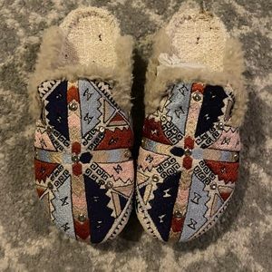 Free People Textile Damon Cozy Mule
